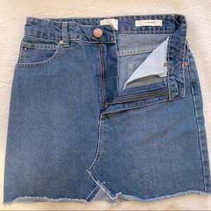 Cotton On A-Line Denim Skirt